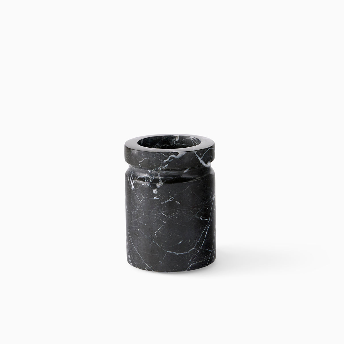 An image of Sferra Marquina Toothbrush Holder - Black