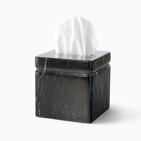 Sferra Marquina Tissue Holder - Black