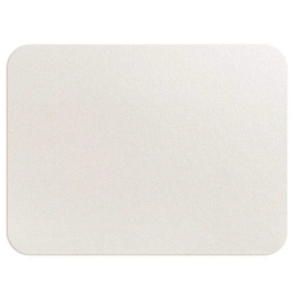 Caspari Lizard Rectangular Placemat in Ivory