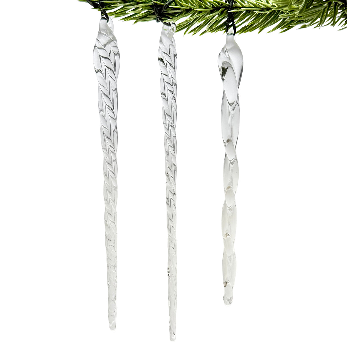 Whitehurst Main Street Merriments Icicles - Set of 12