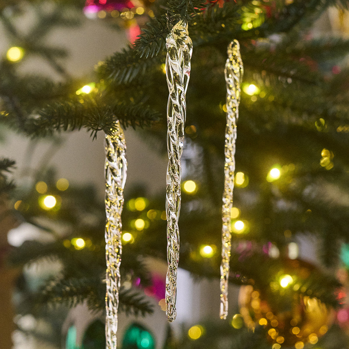 Whitehurst Main Street Merriments Icicles - Set of 12