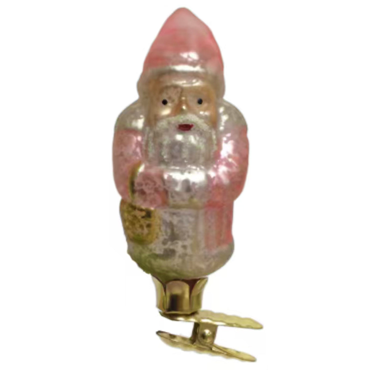 Whitehurst Main Street Merriments 4.5" Santa Clip Ornament