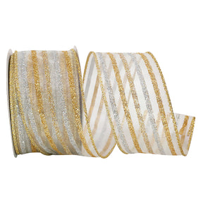 Reliant Ribbon Line Sheer Wired Edge - 2.5in, 20 yd