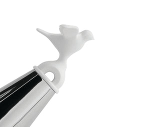 Alessi Michael Graves Stainless Steel Kettle White Handle