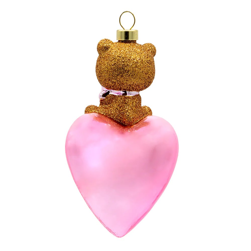 An image of Kat & Annie Baby Girl Bear Ornament