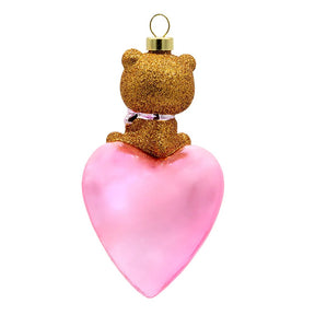 Kat & Annie Baby Girl Bear Ornament