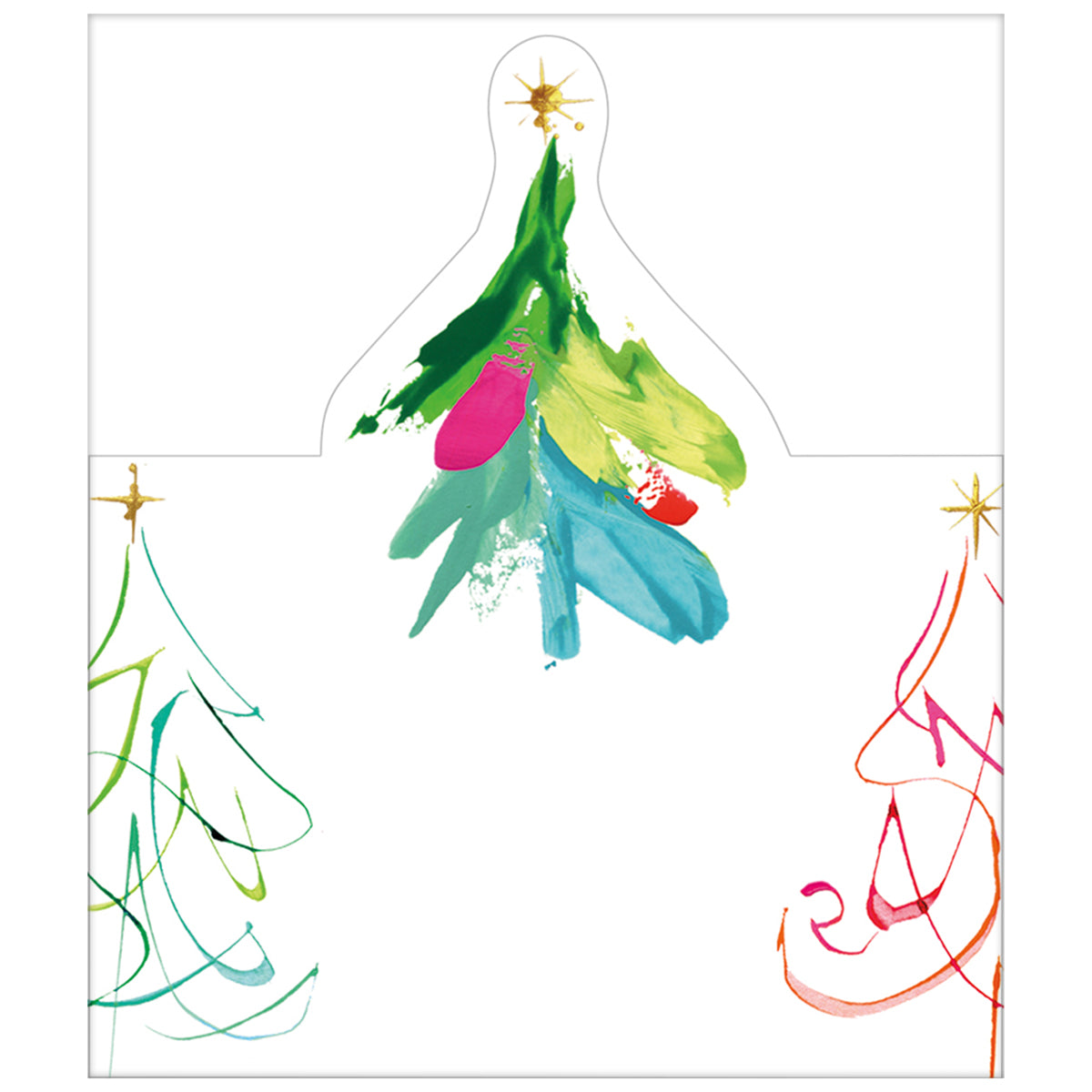 An image of Caspari Pop Christmas Place Card Set