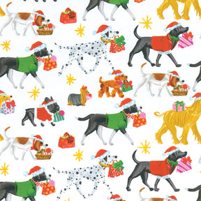 Caspari Christmas Delivery Roll Wrap - 8 ft
