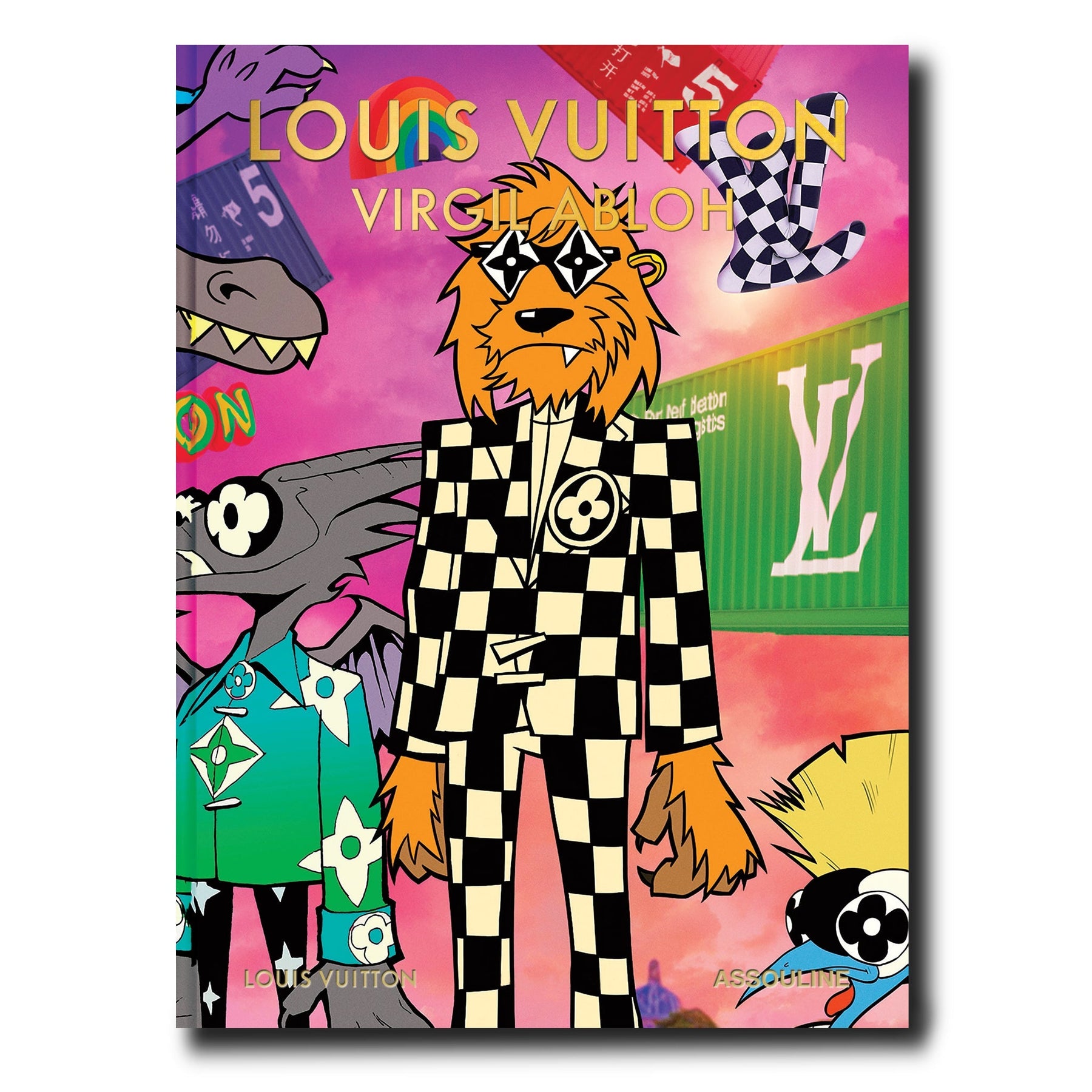 An image of Assouline LV Virgil Abloh Cartoon Cover