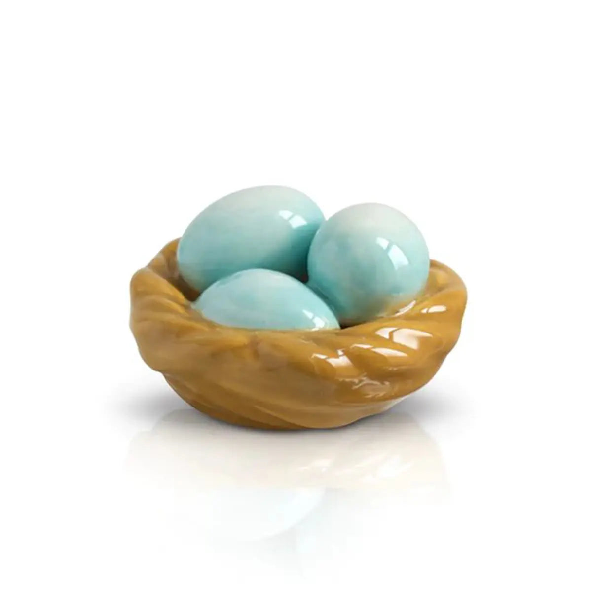 Nora Fleming Robin's Egg Blue Nest Mini