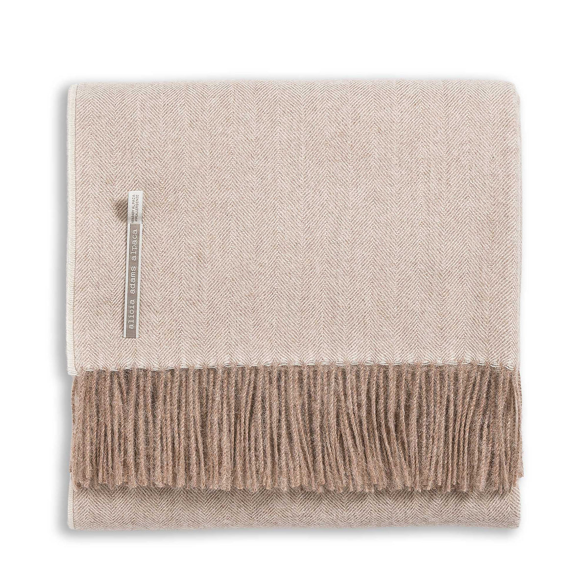 Alicia Adams Classic 100% Alpaca Throw