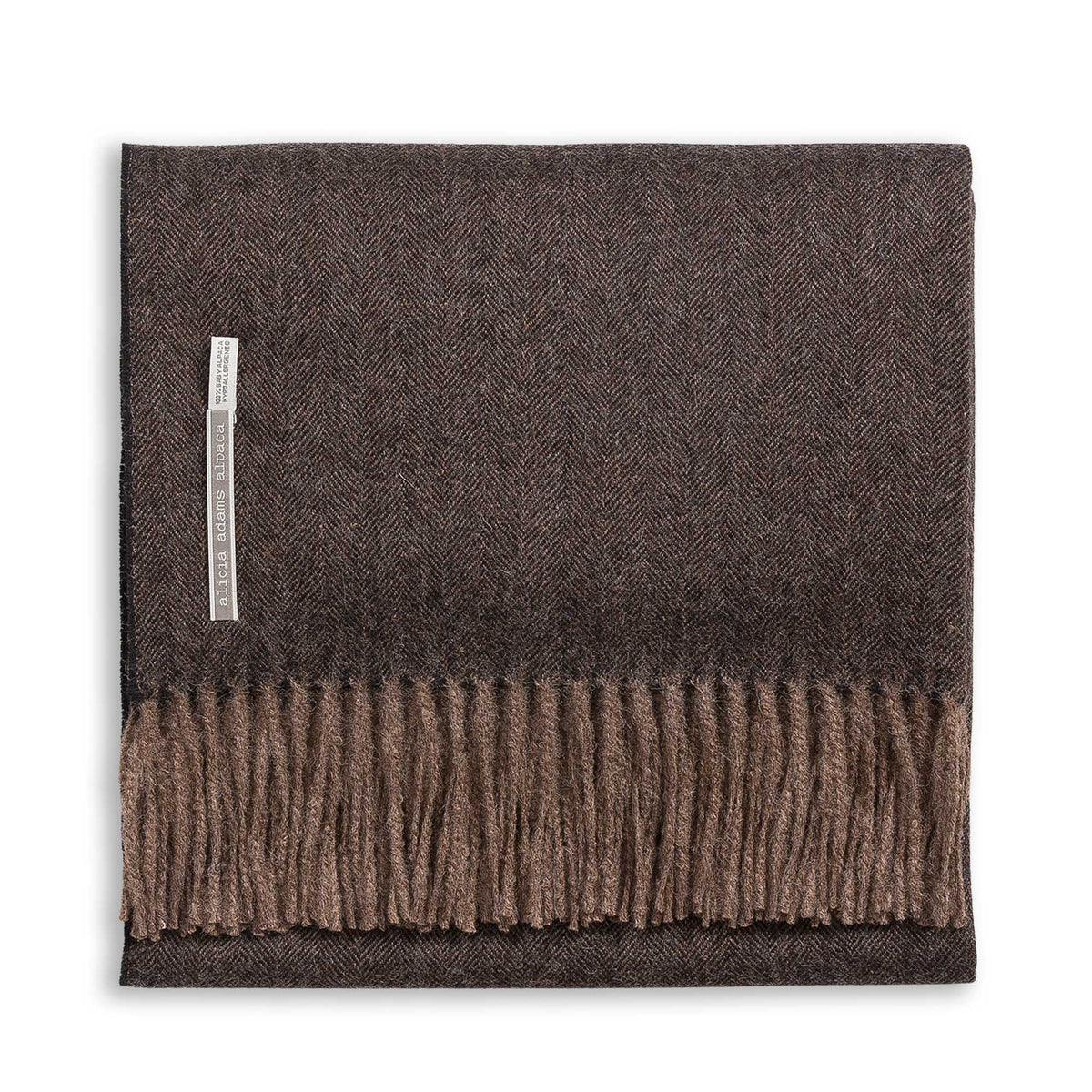 Alicia Adams Classic 100% Alpaca Throw