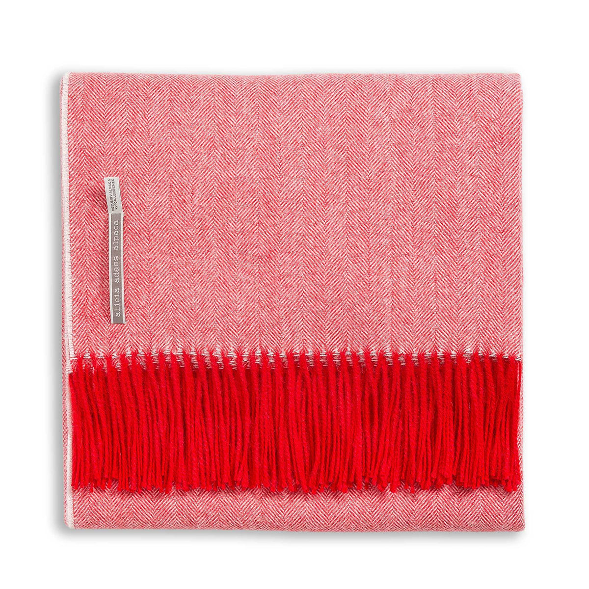 Alicia Adams Classic 100% Alpaca Throw