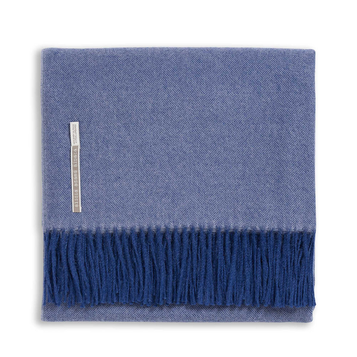 Alicia Adams Classic 100% Alpaca Throw