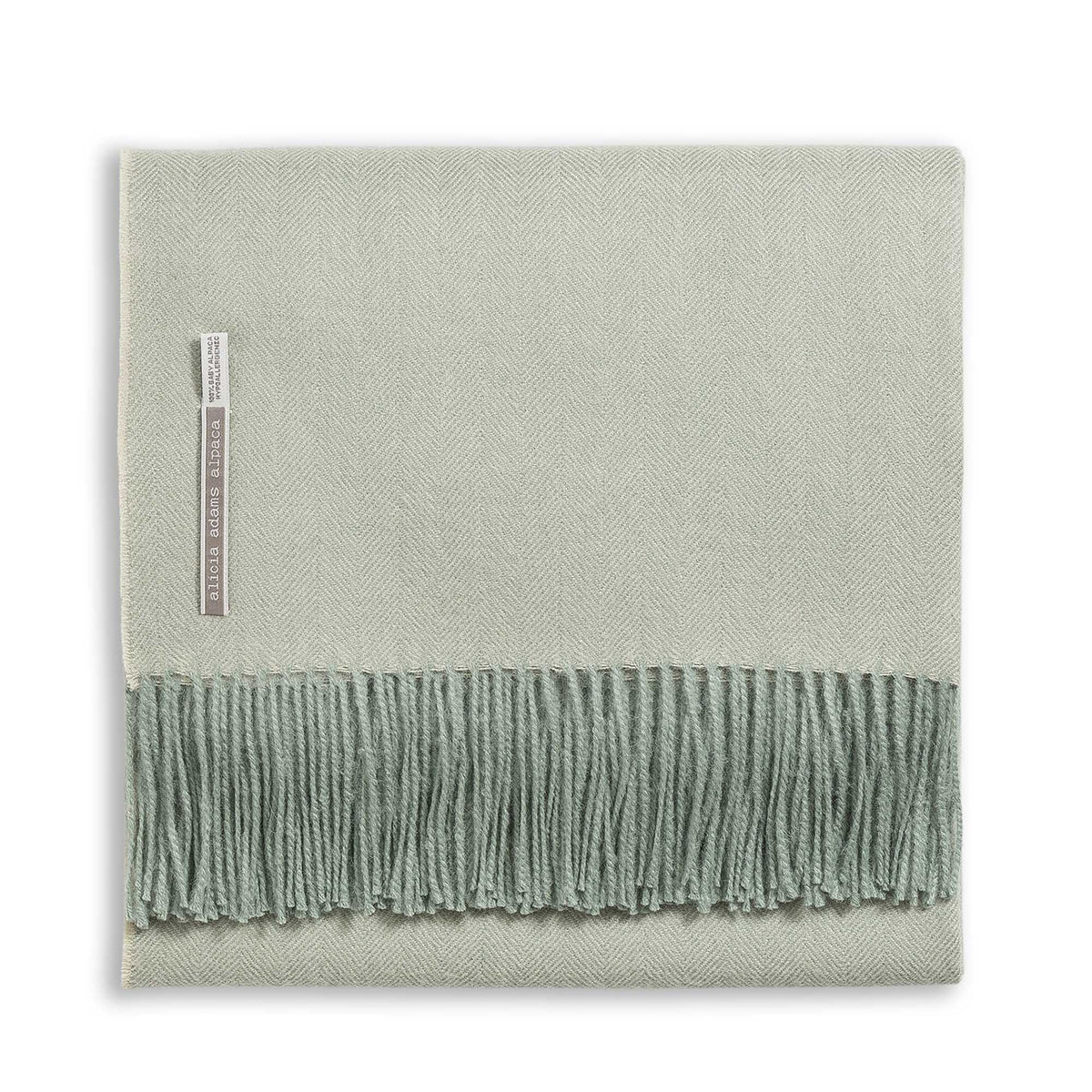 An image of Alicia Adams Classic 100% Alpaca Throw