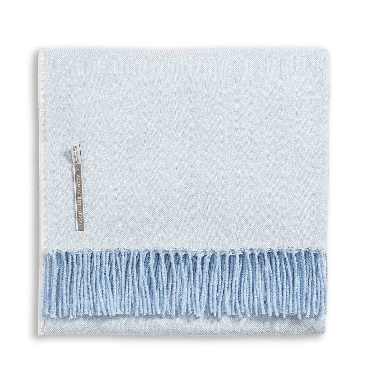 Alicia Adams Classic 100% Alpaca Throw