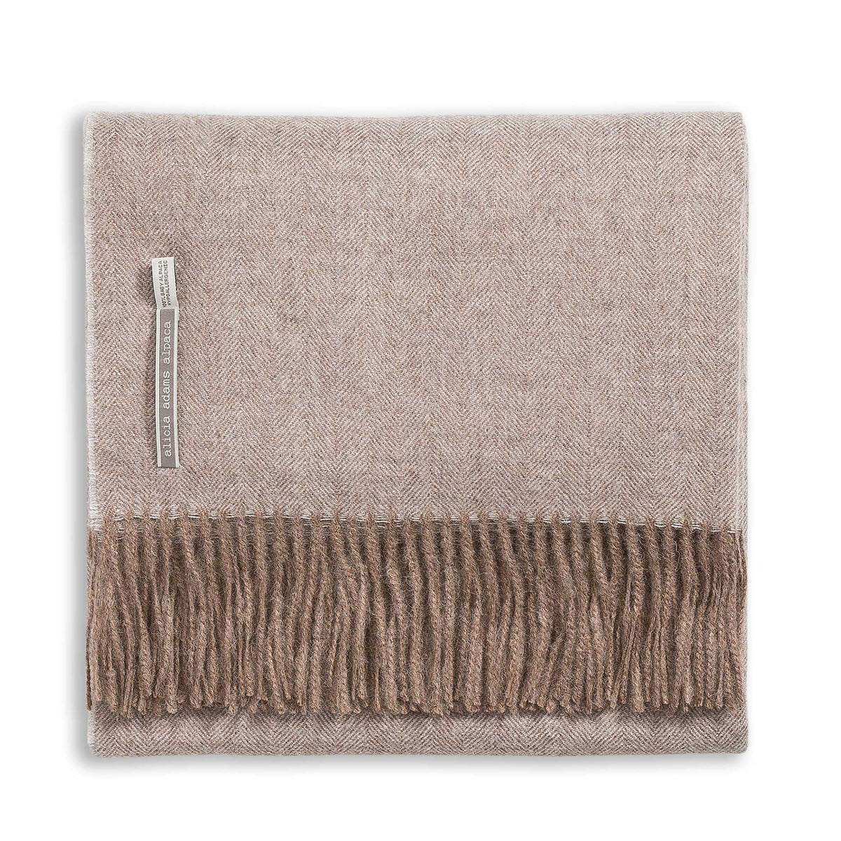 Alicia Adams Classic 100% Alpaca Throw