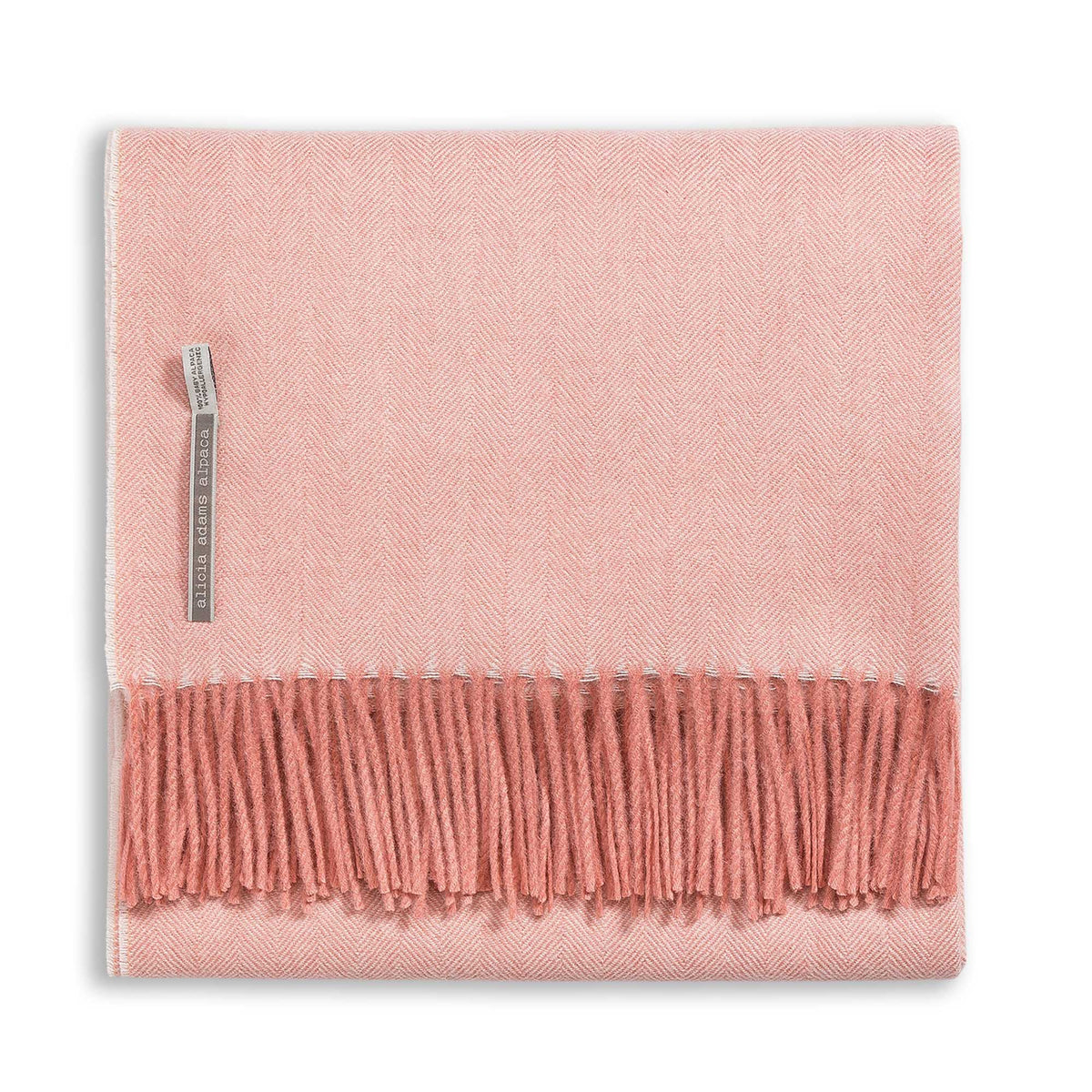 Alicia Adams Classic 100% Alpaca Throw