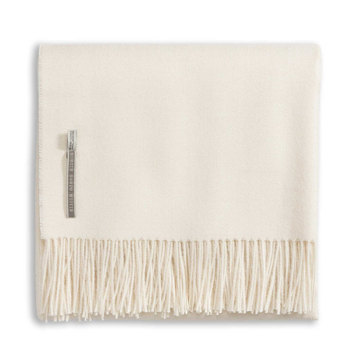 Alicia Adams Classic 100% Alpaca Throw