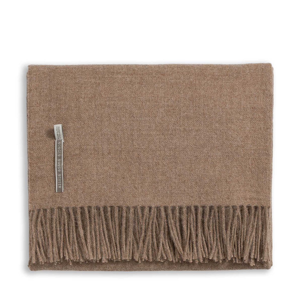Alicia Adams Classic 100% Alpaca Throw