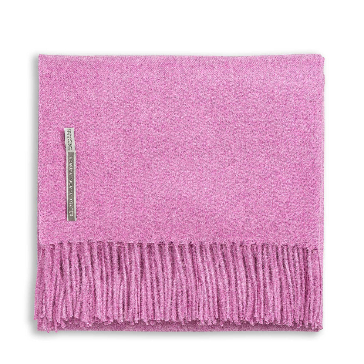 Alicia Adams Classic 100% Alpaca Throw