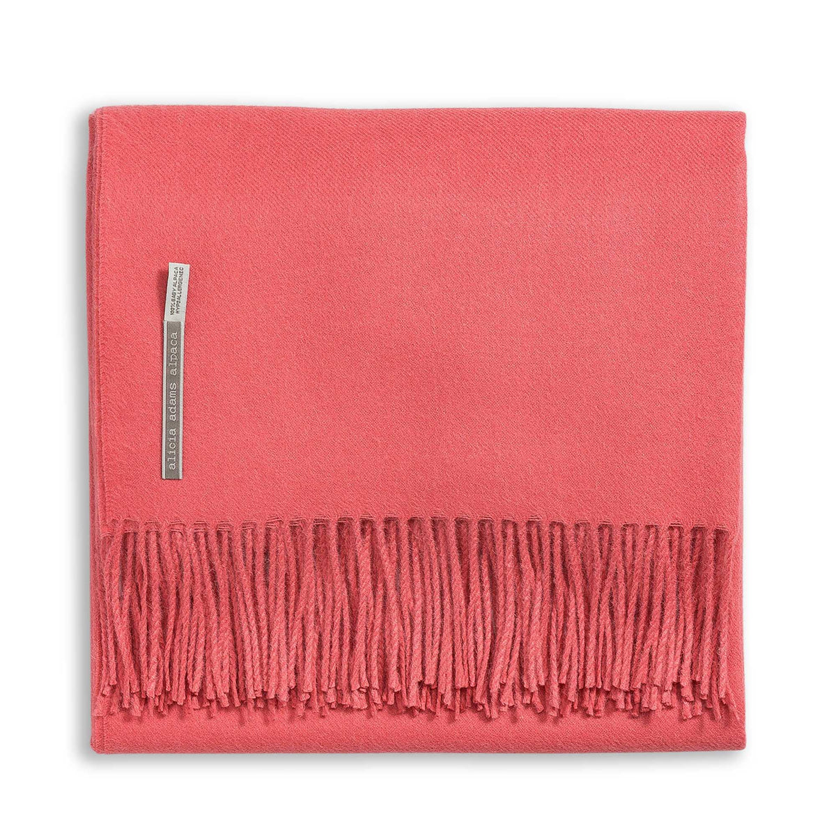 Alicia Adams Classic 100% Alpaca Throw
