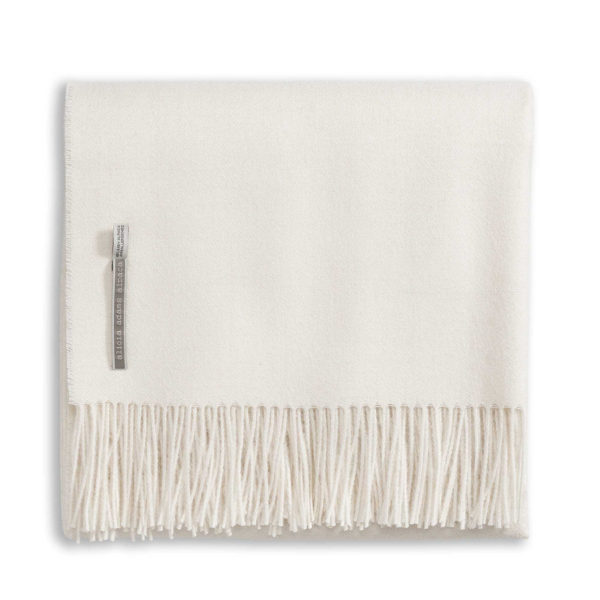 Alicia Adams Classic 100% Alpaca Throw