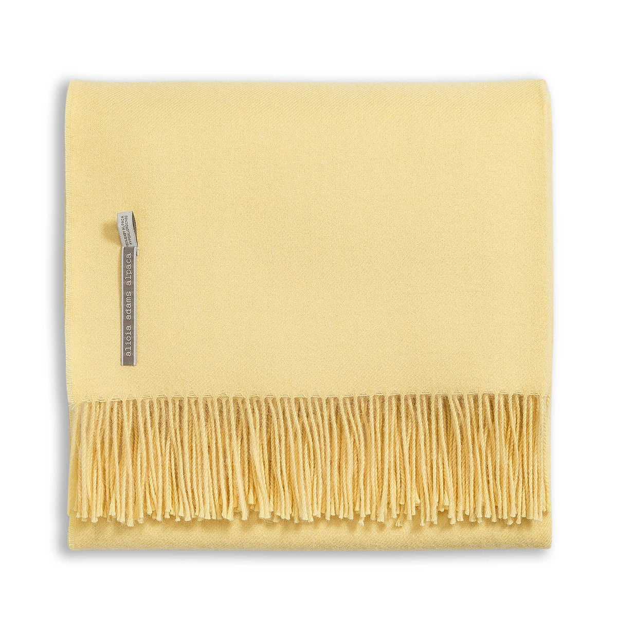 Alicia Adams Classic 100% Alpaca Throw