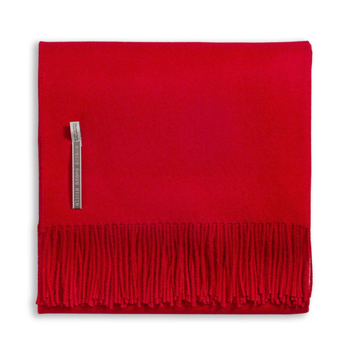 Alicia Adams Classic 100% Alpaca Throw