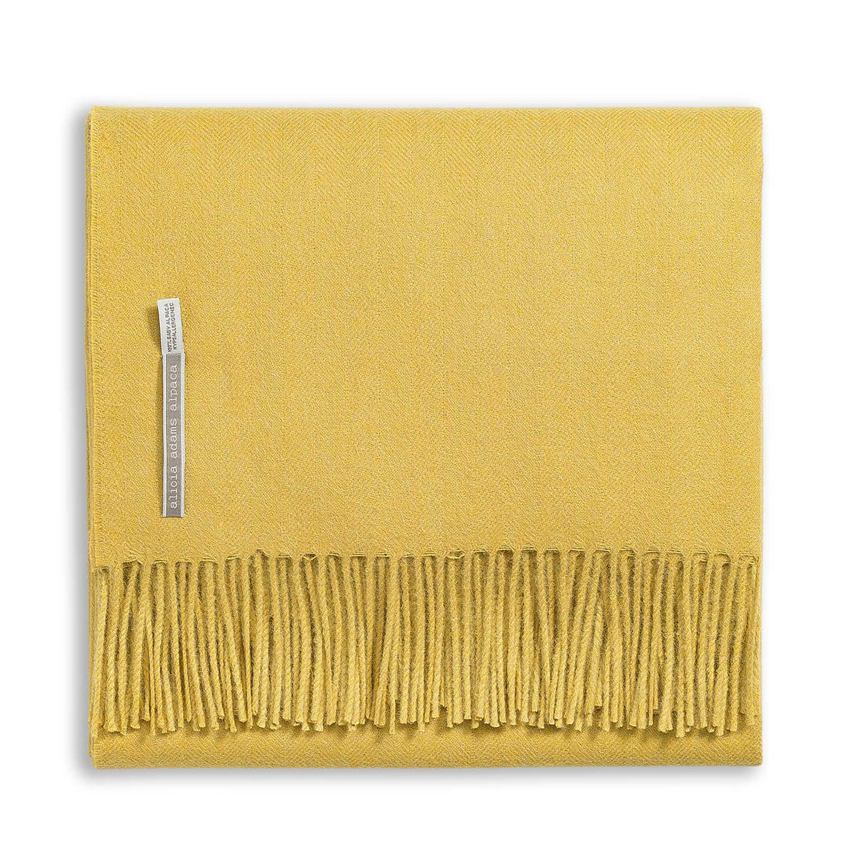 Alicia Adams Classic 100% Alpaca Throw