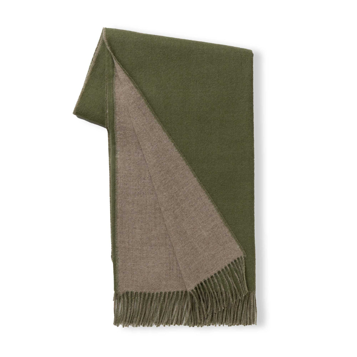 Alicia Adams Reversible 100% Alpaca Throw