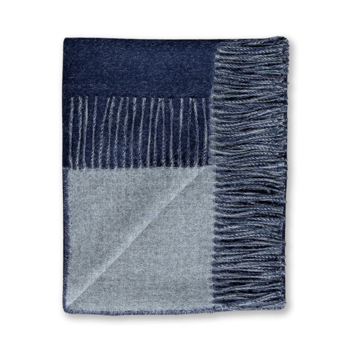 Alicia Adams Reversible 100% Alpaca Throw