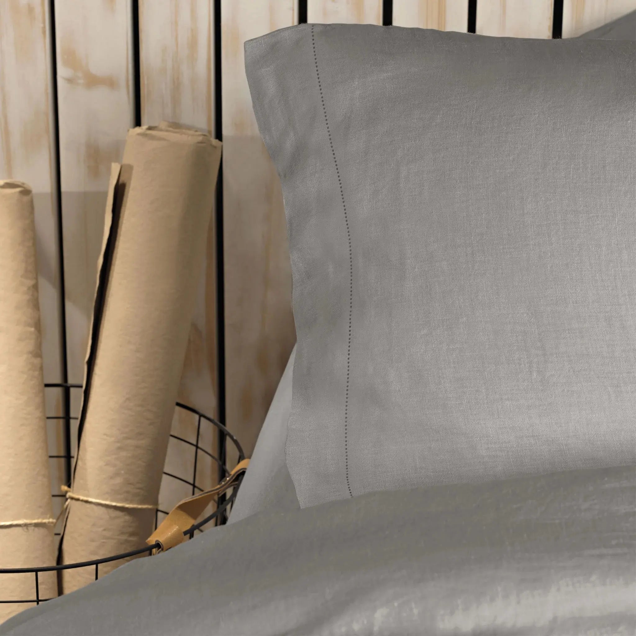 Amalia Home Maia Duvet Cover in Slate