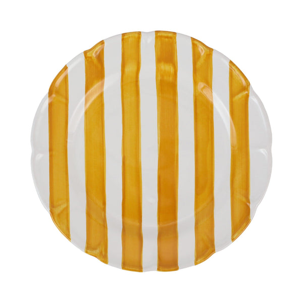 An image of Vietri Amalfitana Stripe Dinner Plate