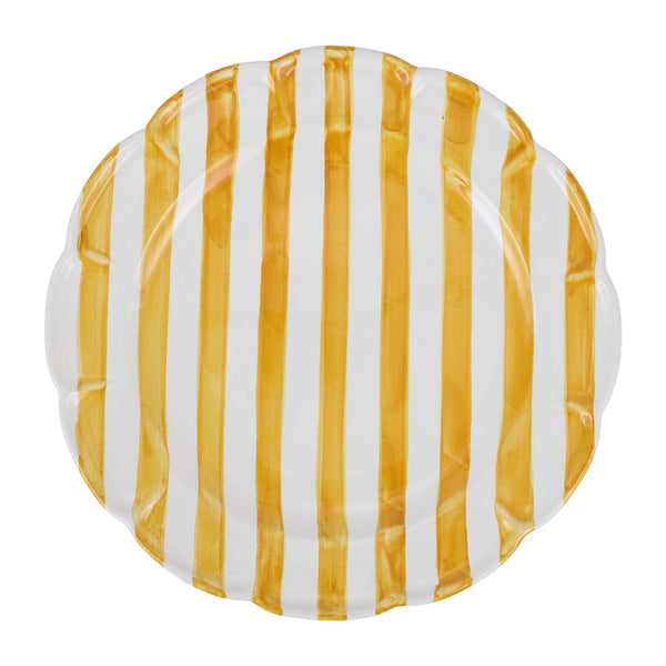 An image of Vietri Amalfitana Stripe Salad Plate