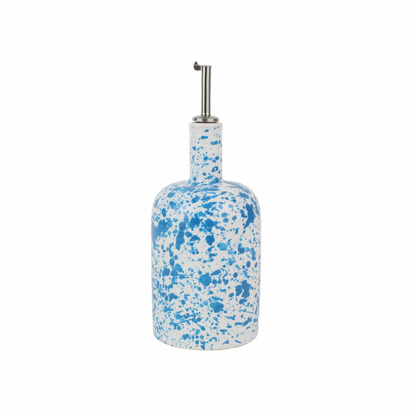An image of Vietri Amalfitana Splatter Olive Oil Bottle