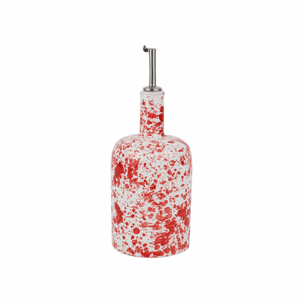 An image of Vietri Amalfitana Splatter Olive Oil Bottle