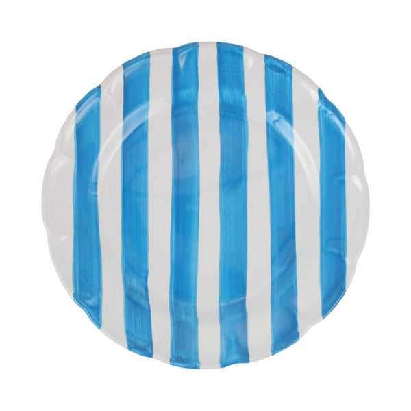 An image of Vietri Amalfitana Stripe Dinner Plate