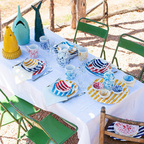 Vietri Amalfitana Stripe Dinner Plate