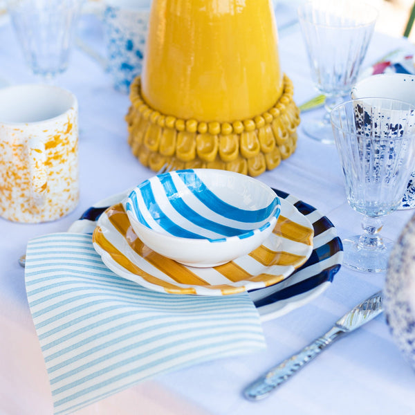 An image of Vietri Amalfitana Stripe Cereal Bowl