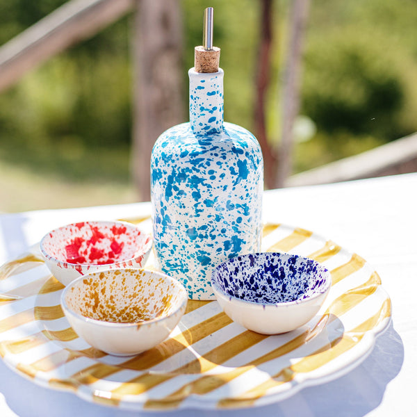 An image of Vietri Amalfitana Splatter Dipping Bowl