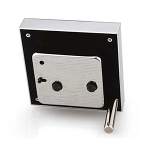 Addison Ross Enamel Square Alarm Clock