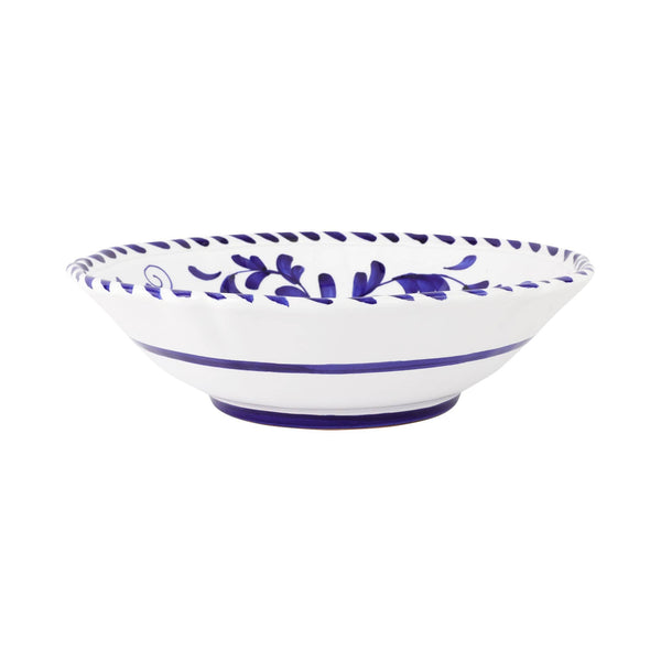 An image of Vietri Arezzo Serving Bowl - Cobalt