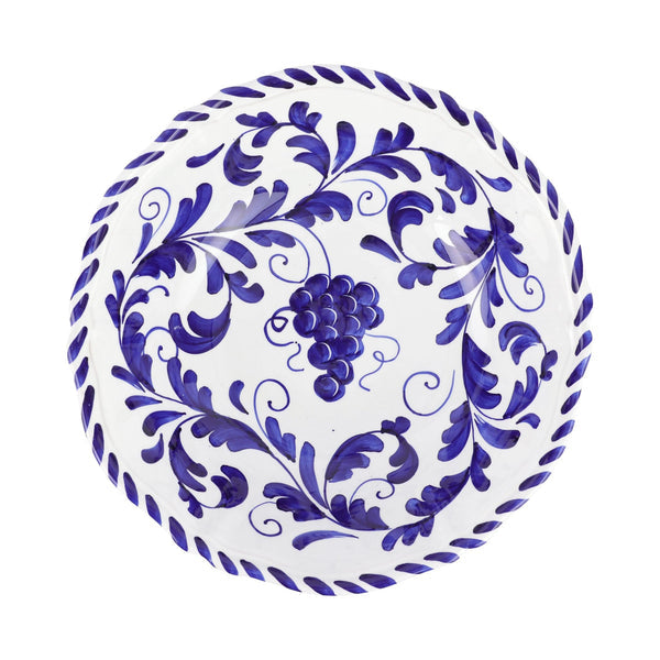 An image of Vietri Arezzo Serving Bowl - Cobalt