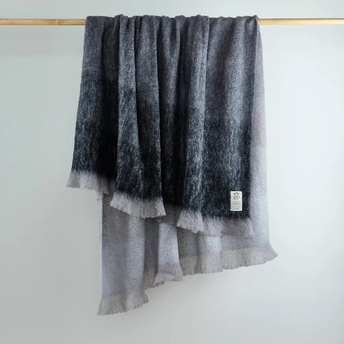 An image of Avoca Ombre Mohair Throw