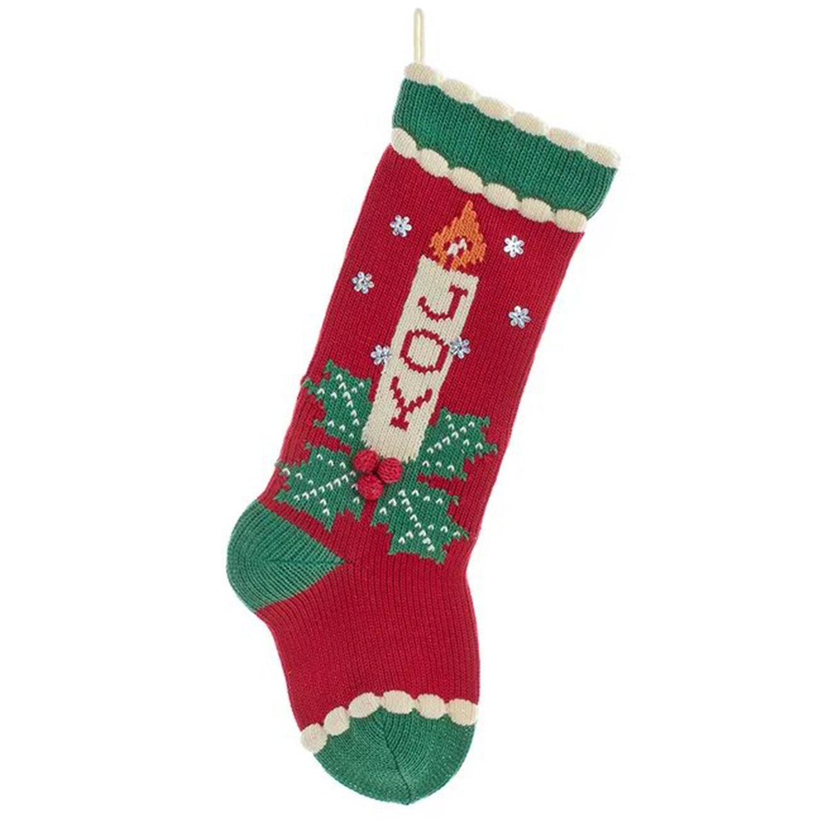 An image of Kurt Adler Joy Knit Stocking