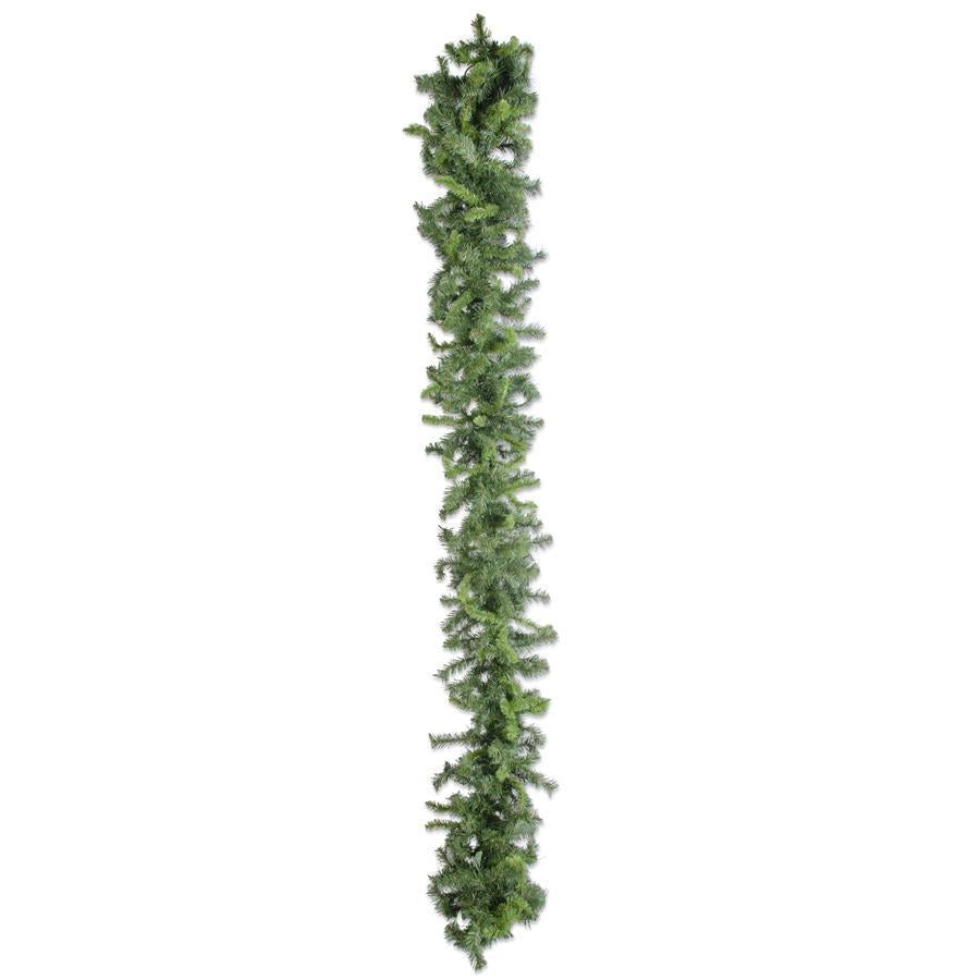An image of K & K Full Mixed Pine Garland - 9 ft
