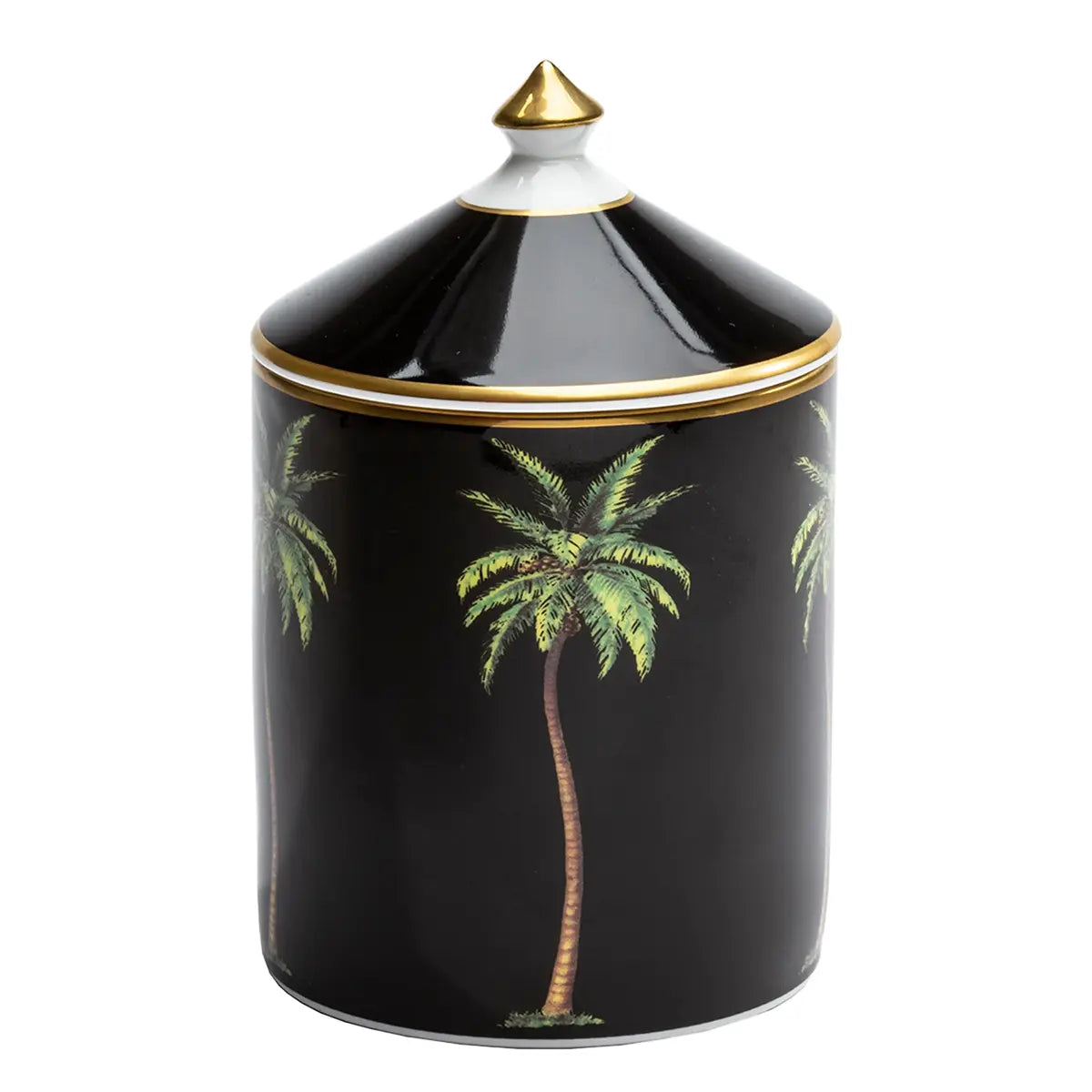 Halcyon Days Palm Black Oud Imperial Lidded Candle