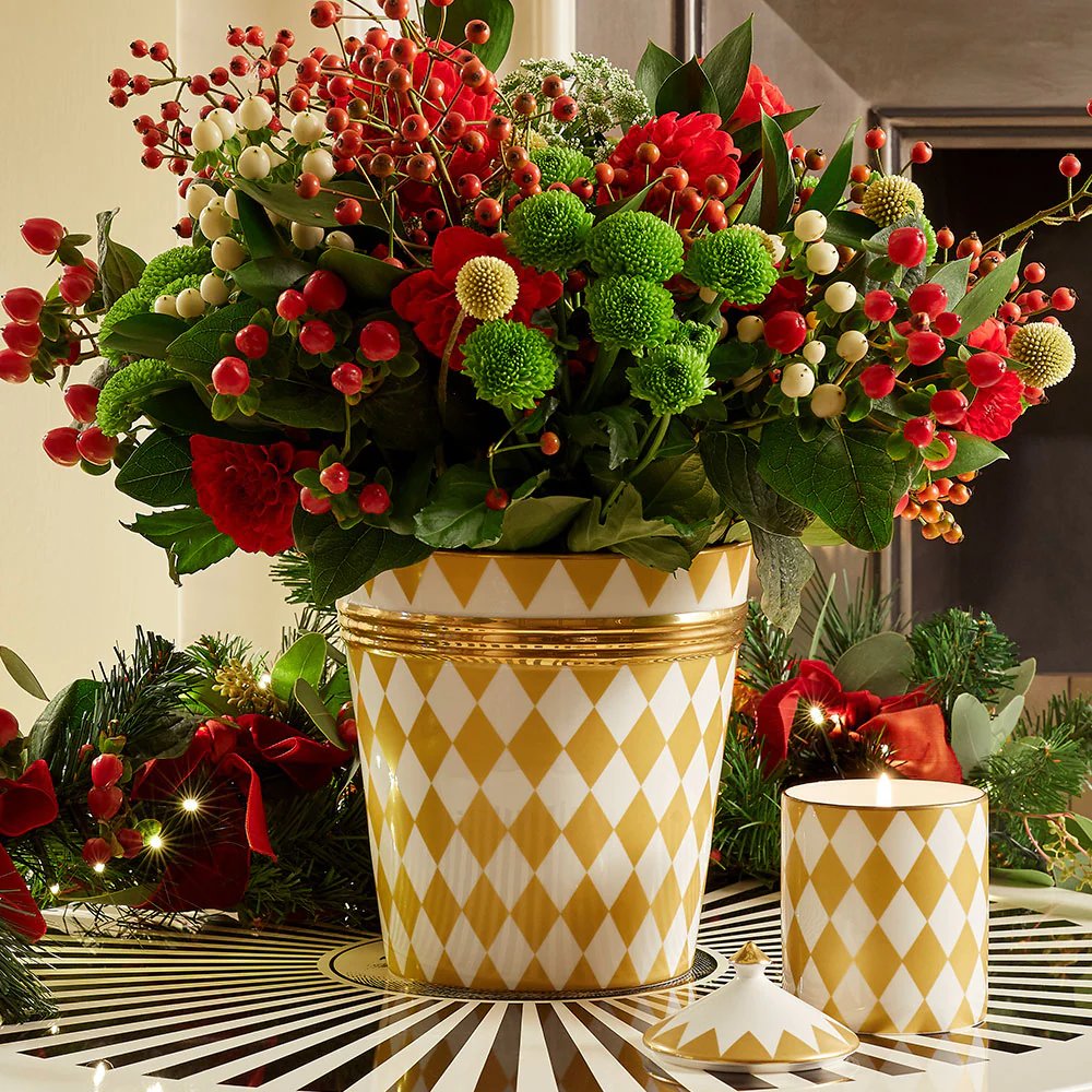 Halcyon Days Parterre Gold Jasmine Candle