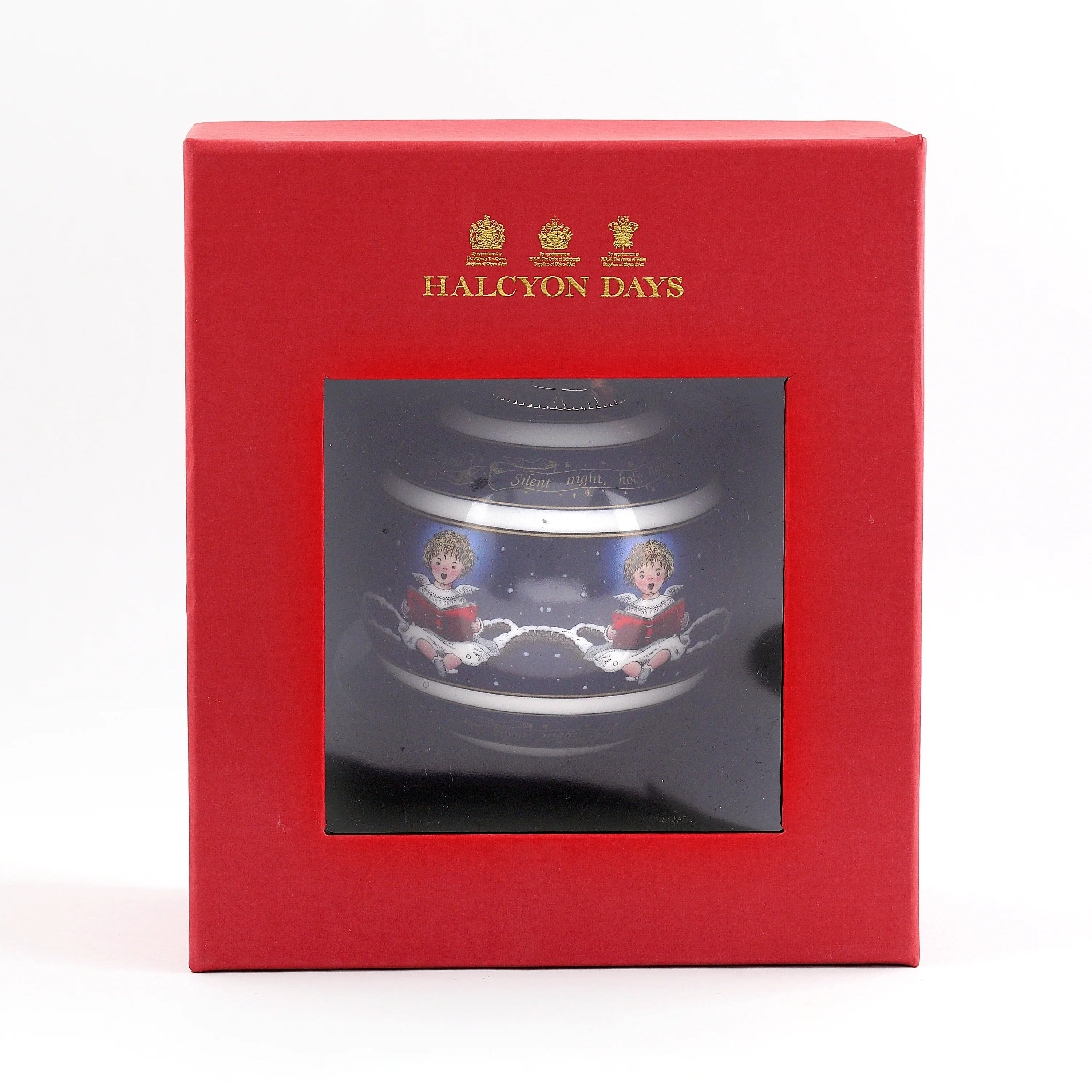 Halcyon Days Cherub Bauble